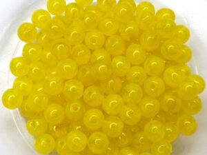 04-R-81210 Milky Yellow ( Opal ) Round 4 mm. 100 Pc.-0