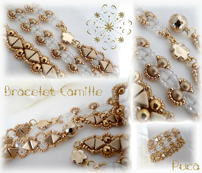 Bracelet CAMILLE met Kheops Par Puca-0 Bracelet CAMILLE met Kheops Par Puca-0
