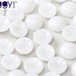 PGY-03000 Chalk White Piggy Beads 50 Pc.-0