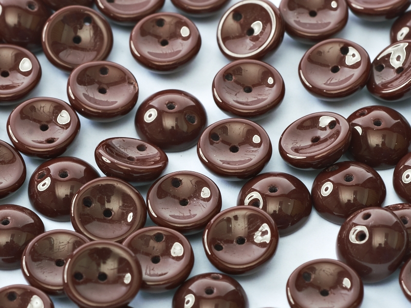 PGY-13510 Opaque Oxblood Piggy Bead 50 Pc.-0 PGY-13510 Opaque Oxblood Piggy Bead 50 Pc.-0