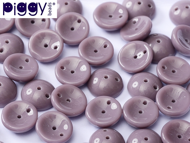 PGY-23020 Opaque Lilac Piggy Beads 50 Pc.-0