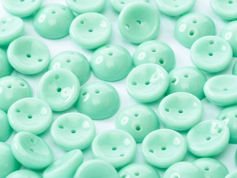 PGY-53110 Opaque Mint Green Piggy Bead 50 Pc.-0 PGY-53110 Opaque Mint Green Piggy Bead 50 Pc.-0