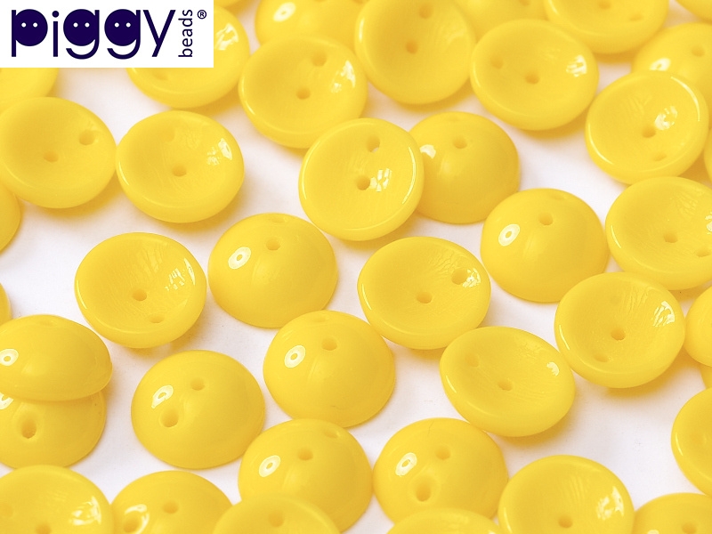 PGY-83130 Opaque Yellow Piggy Bead 50 Pc.-0 PGY-83130 Opaque Yellow Piggy Bead 50 Pc.-0