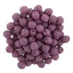 0080595 Saturated Hyacinth Violet Facet 4 mm. 50 Pc.-0