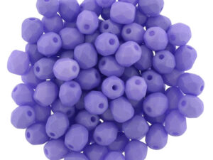 0080599 Saturated Lavender Facet 3 mm. 50 Pc.-0