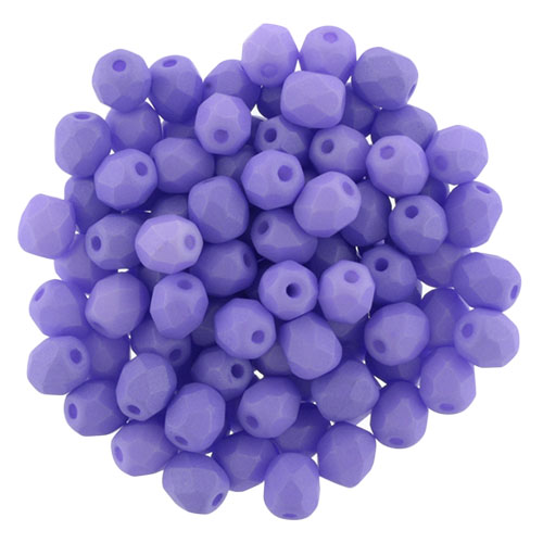 0080599 Saturated Lavender Facet 3 mm. 50 Pc.-0