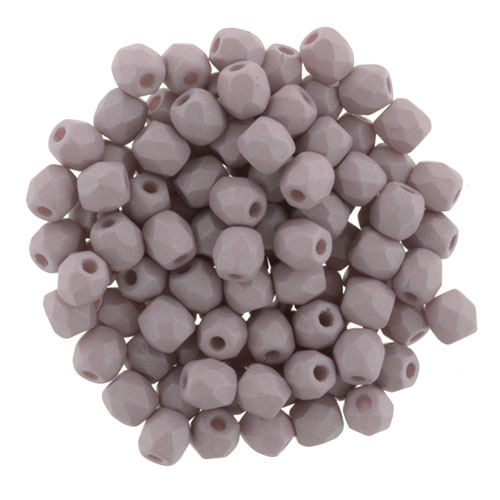 0020266 Saturated Sand (Mushroom) Facet 3 mm. 50 Pc.-0