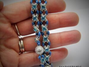 Link to a Free Pattern from Akke Jonkhof: Wrap en Bling Bracelet-6017