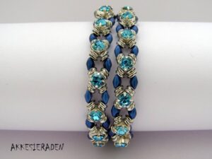 Link to a Free Pattern from Akke Jonkhof: Wrap en Bling Bracelet-6019