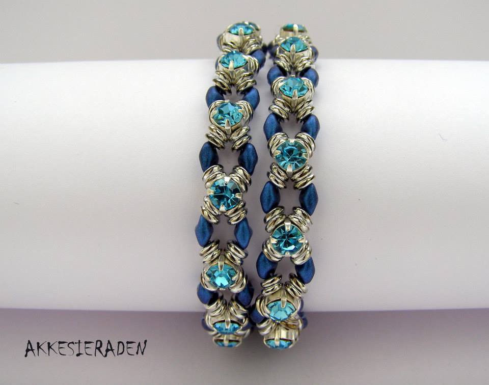 Link to a Free Pattern from Akke Jonkhof: Wrap en Bling Bracelet-6019