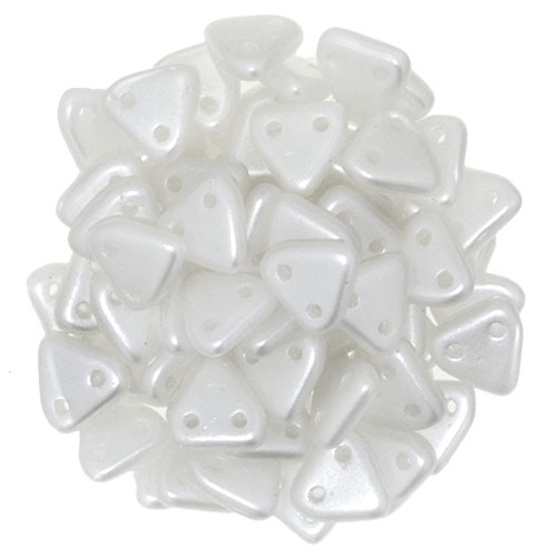 CMTR-25001 CzechMates Triangle Pearl Coat Snow, 10 gram-0 CMTR-25001 CzechMates Triangle Pearl Coat Snow, 10 gram-0