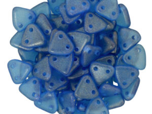 CMTR-29266 CzechMates Triangle Halo-Azurite, 10 gram-0