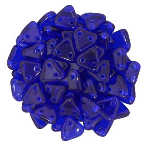 CMTR-30090 CzechMates Triangle Cobalt Blue, 10 gram-0 CMTR-30090 CzechMates Triangle Cobalt Blue, 10 gram-0