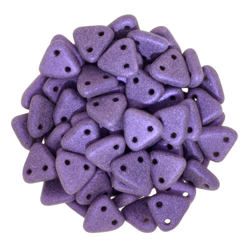 CMTR-23980-79021 CzechMates Triangle Jet Polychrome-Purple, 10 gram-0