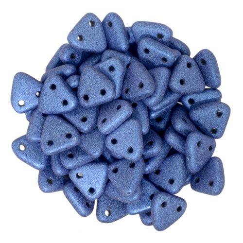 CMTR-23980-79031 CzechMates Triangle Jet Polychrome-Blue, 10 gram-0 CMTR-23980-79031 CzechMates Triangle Jet Polychrome-Blue, 10 gram-0