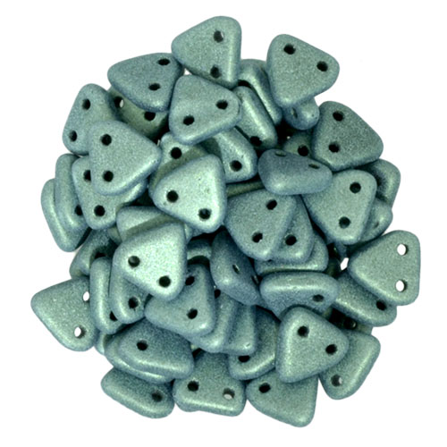 CMTR-23980-79051 CzechMates Triangle Jet Polychrome-Lt. Green, 10 gram-0 CMTR-23980-79051 CzechMates Triangle Jet Polychrome-Lt. Green, 10 gram-0