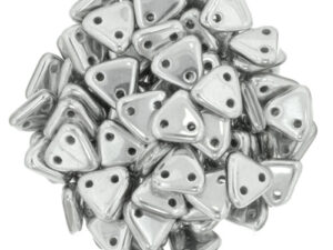 CMTR-00030-01700 CzechMates Triangle Matte Metallic Silver, 10 gram.-6136