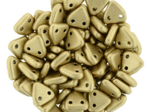 CMTR-00030-01710 CzechMates Triangle Matte Metallic Flax, 10 gram-0