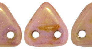 CMTR-03000-65491 CzechMates Triangle Opaque Luster Rose/Gold Topaz, 10 gram-6145
