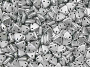CMTR-00030-01700 CzechMates Triangle Matte Metallic Silver, 10 gram.-0