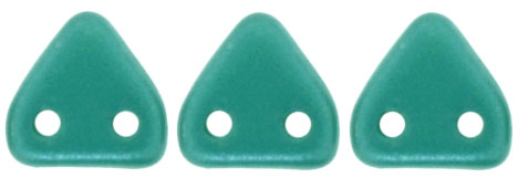 CMTR-25027 CzechMates Triangle Pearl Coat Teal/Green, 10 gram-6194
