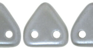 CMTR-25028 CzechMates Triangle Pearl Coat Grey/Silver, 10 gram-6196