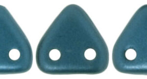 CMTR-25033 CzechMates Triangle Pastel Pearl Coat Petrol( Steel Blue), 10 gram-6200