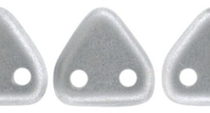 CMTR-29405 CzechMates Triangle Satin Silver, 10 gram-6186