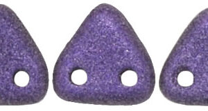 CMTR-23980-79021 CzechMates Triangle Jet Polychrome-Purple, 10 gram-6176