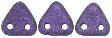CMTR-23980-79021 CzechMates Triangle Jet Polychrome-Purple, 10 gram-6176