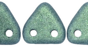 CMTR-23980-79051 CzechMates Triangle Jet Polychrome-Lt. Green, 10 gram-6180