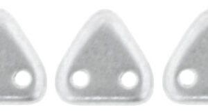 CMTR-00030-01700 CzechMates Triangle Matte Metallic Silver, 10 gram.-6137