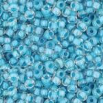 TR-11-0183 Inside-Color Luster Crystal/Opaque Aqua Lined, 10 gram-0
