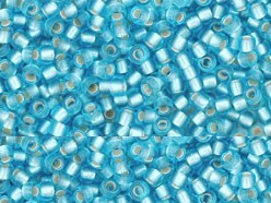TR-11-0023F Silver-Lined Frosted Aquamarine, 10 gram-0