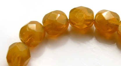 0040217 Topaz Opal facet 6mm. 25 Pc.-6336