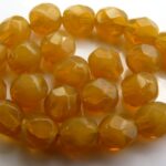 0040217 Topaz Opal facet 6mm. 25 Pc.-0