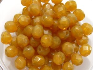 0040217 Topaz Opal facet 6mm. 25 Pc.-6334