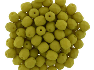 0100454 Saturated Lemongrass Facet 3 mm. 50 Pc.-6447