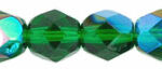0100395 Emerald AB Facet 6 mm. 25 Pc.-0