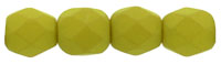 0100456 Saturated Lemongrass Facet 6 mm. 25 Pc.-6449