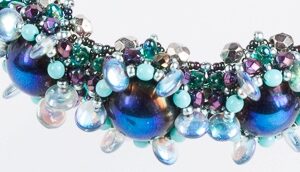 DO-S-00030-22201 Dome Beads Crystal Azuro 8 Pc.-6522