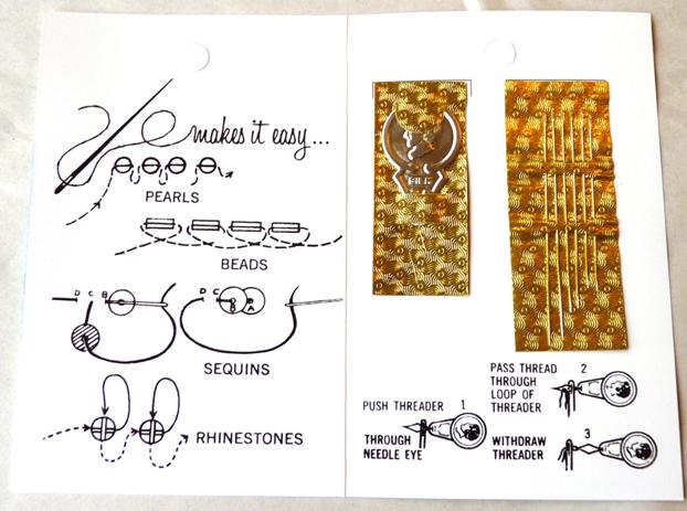 JPN156 Miyuki Extra Fine Beading Needles 6 Pc. + Threader-0 JPN156 Miyuki Extra Fine Beading Needles 6 Pc. + Threader-0
