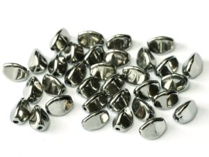 PI-00030-27400 Crystal Full Chrome Pinch Beads 10 gram-0