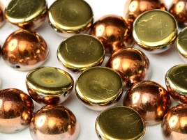 DO-ES-23980-98542 Dome Beads Jet California Goldrush 8 Pc.-0