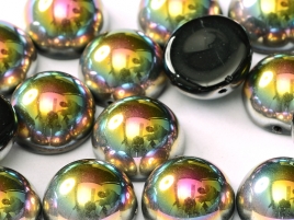 DO-ES-23980-28101 Dome Beads Jet Vitrail 8 Pc.-0