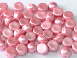 2HC-6-02010-25008 2-Hole Cabochon Pastel Pink 25 Pc.-0