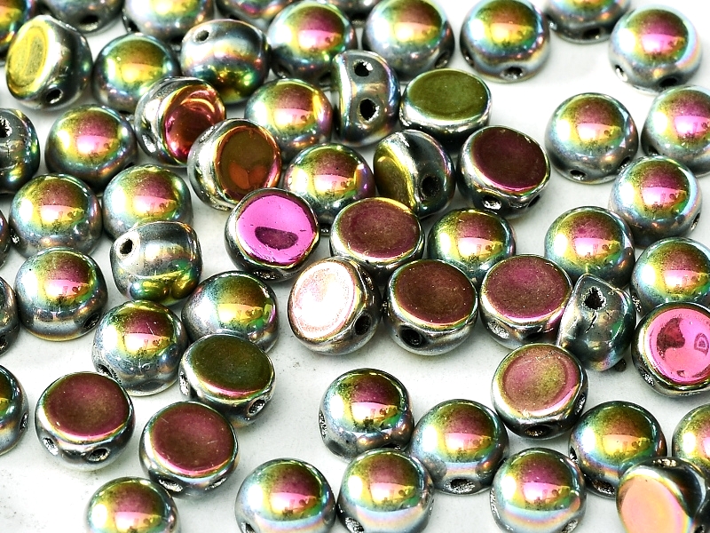 2HC-6-23980-28100 2-Hole Cabochon Jet Full Vitrail-0 2HC-6-23980-28100 2-Hole Cabochon Jet Full Vitrail-0