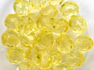 0130112 Jonquil Facet 8 mm. 15 Pc.-0