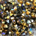 03-MC-00010-98536 Crystal Golden Rainbow Bicone 3 mm. 50 Pc.-0