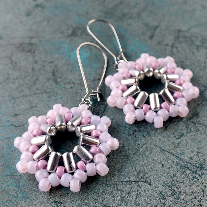 Inti Earrings Gratis patroon bij aankoop van t Rulla® Beads-0 Inti Earrings Gratis patroon bij aankoop van t Rulla® Beads-0